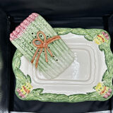 Asparagus dish drainer