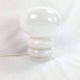 Lampe verre 70s vintage space age art déco