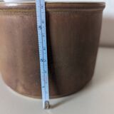 beurrier à eau en grès marron