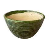 Old glazed pot cover