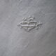 10 old damask-monogrammed-embroidered tea towels 30x30cm
