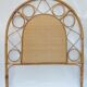 Headboard in rattan circa 1960 1970