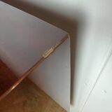 Vintage 50s tilting door storage bar cabinet