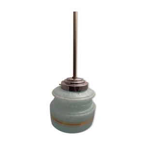 Suspension opaline bleu