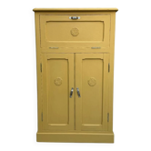 Buffet parisien art déco jaune H109 renové