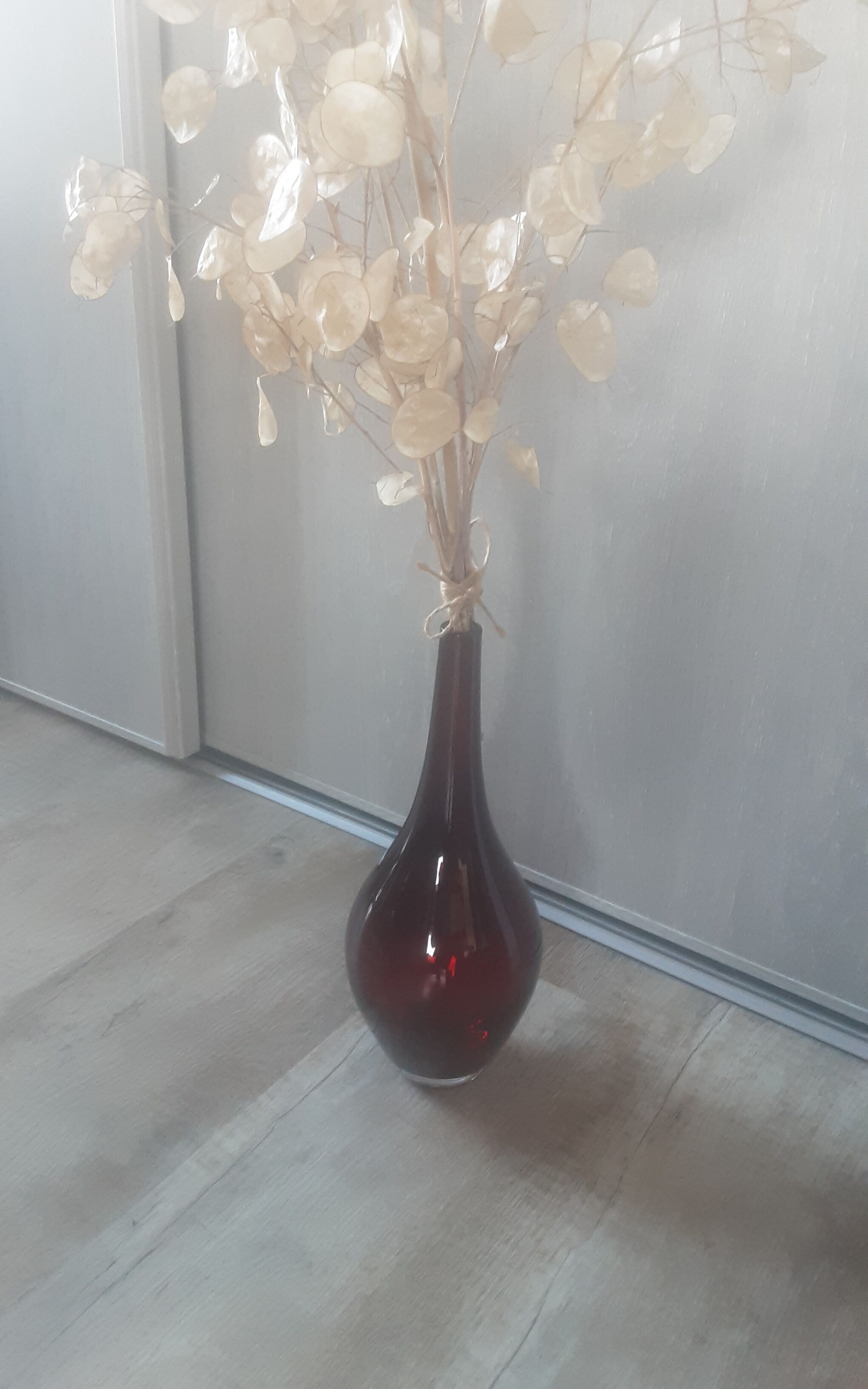 Vase verre épais vintage Selency
