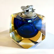 Vintage Murano Sommerso Table Lighter