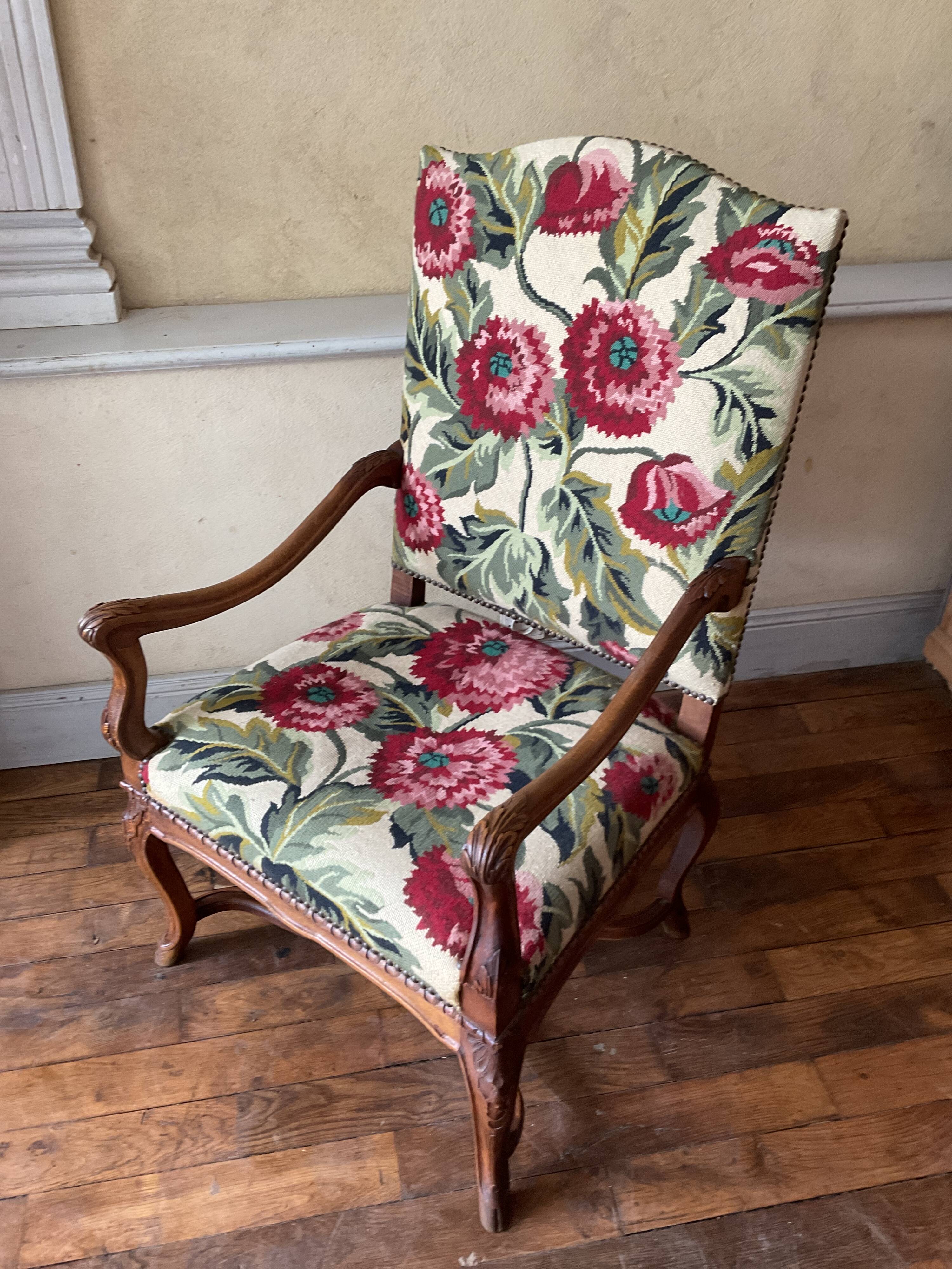 Louis XIV style armchair