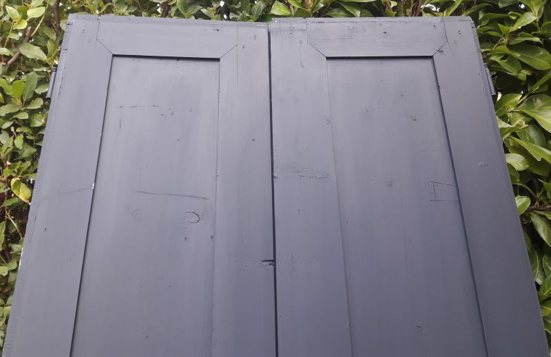 Paire de portes 222x97,5cm de placard