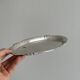 Small vintage tray in silver-plated light metal