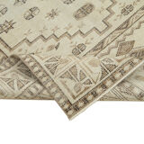 Handwoven Decorative Anatolian Beige Rug 160 cm x 273 cm