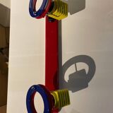 Luminaire with 2 spots in Memphis style