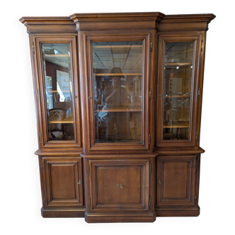 Cherry wood bookcase
