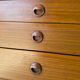 Teak sideboard with Scandinavian design by Schreiber from the 1970s.