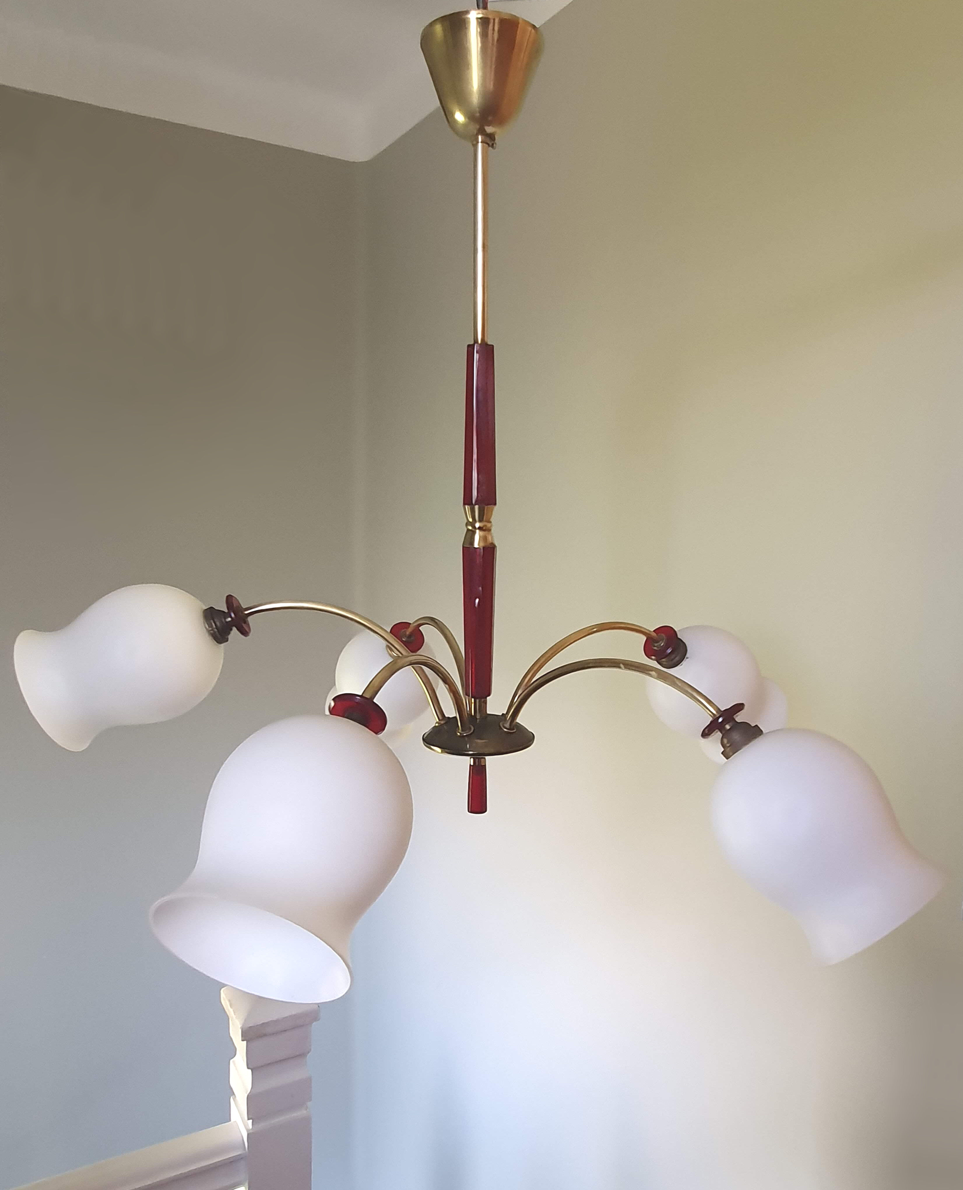 Vintage chandelier 40s/50s