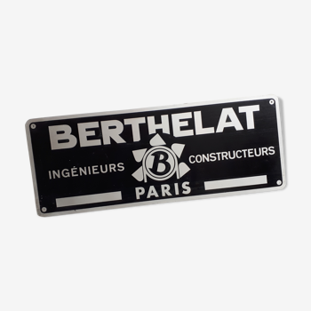 Berthelat industrial plate