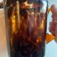 Blown glass carafe from the 60s