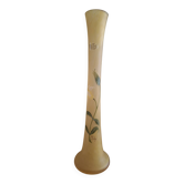 Frosted glass vase Lily