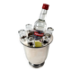 Vodka freshener with 6 glasses in Portieux crystal