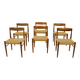 Set of 6 Rosewood Dining Chairs by H.W.Klein for Bramin, Denmark, 1960s