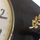 Flash Transistor/ vintage 50-60s black formica clock
