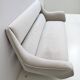 Gigi Radice Mid-Century Modern Italian Velvet Sofa for Minotti, 1950s