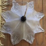 Large glass "flower" pendant light