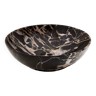 Cendrier rond postmoderne en marbre Portoro - Trinket Bowl - Vide poche, Italie