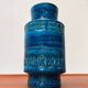 Vase en céramique Rimini Blu italien du milieu du siècle par Aldo Londi pour Bitossi