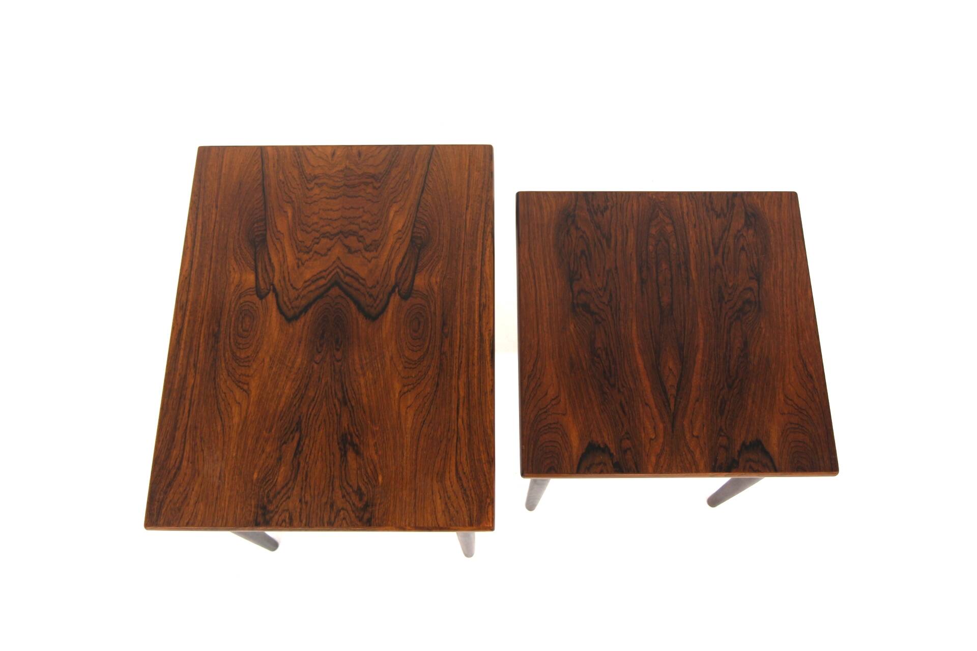Tables gigognes scandinave en palissandre, Suède, 1960