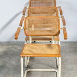 Lot of 3 chairs Marcel Breuer B64
