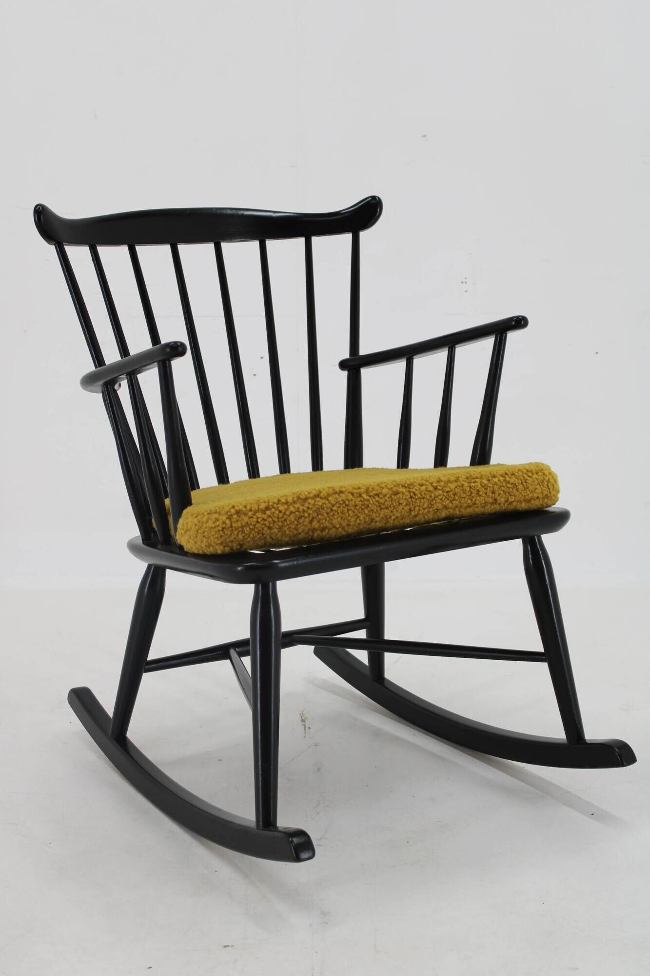 1960s Børge Mogensen Rocking Chair for FDB Møbler, Denmark