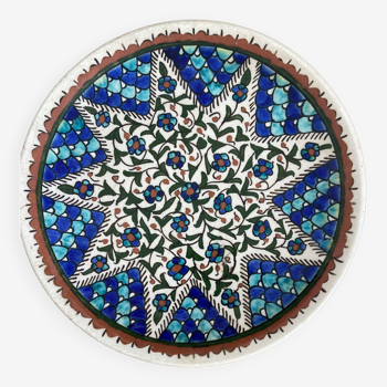 Iznik ceramic wall plate