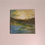 Landscape painting, original signed work