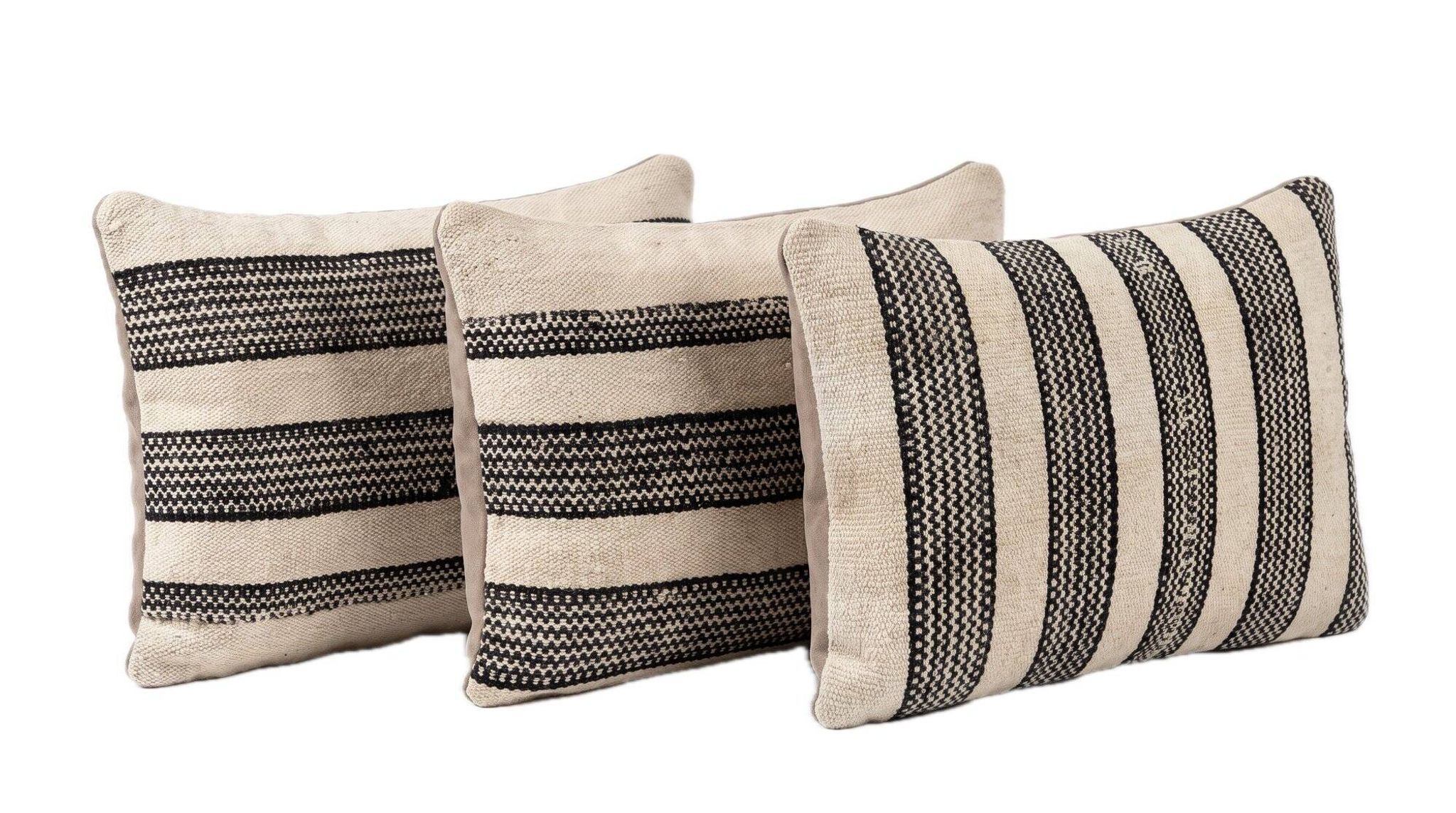 Set of 3 vintage kilim cushion covers 40x60 cm