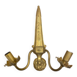 Applique en bronze doré