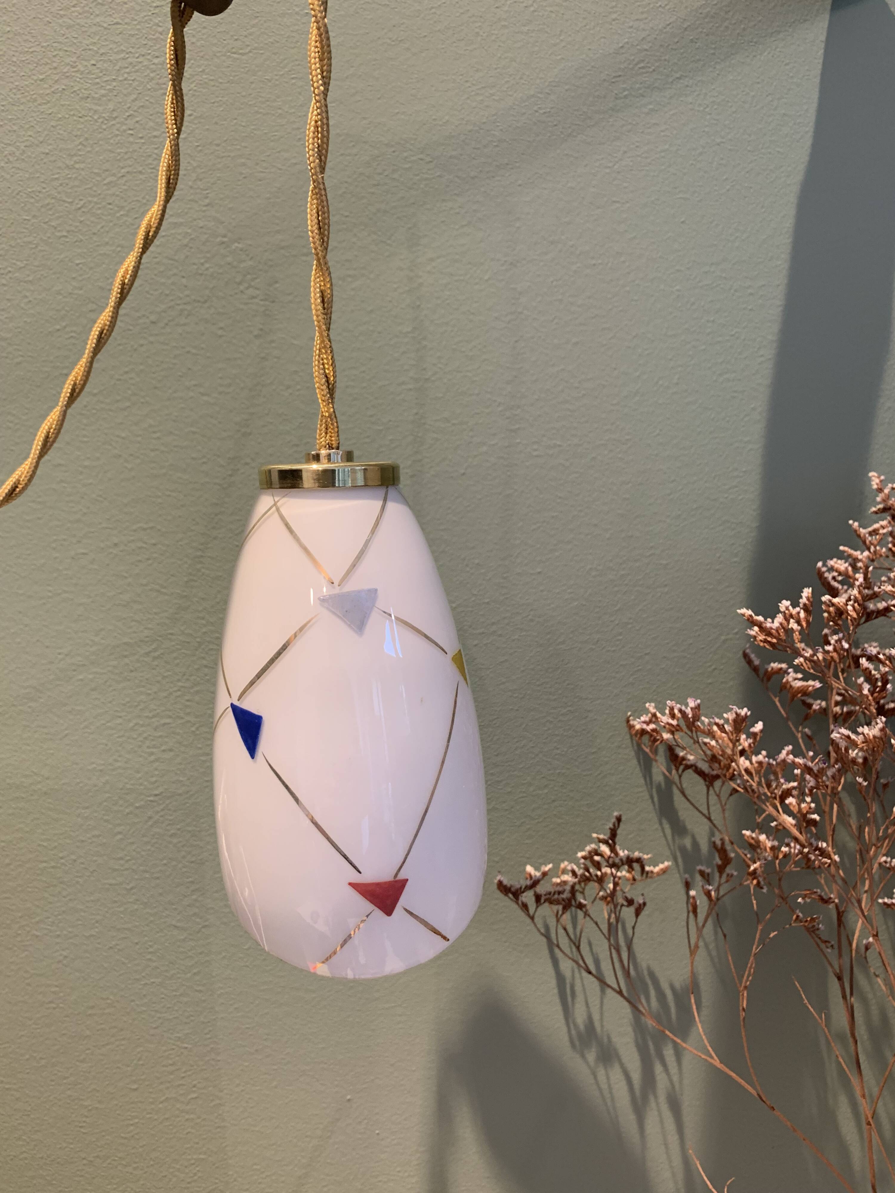 Vintage portable lamp