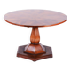 Biedermeier Dining Table in Walnut, Czechia, 1830s
