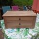 Small old wooden craft piece of furniture