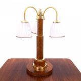 Art Deco table lamp, Poland, 1940s. After renovation.