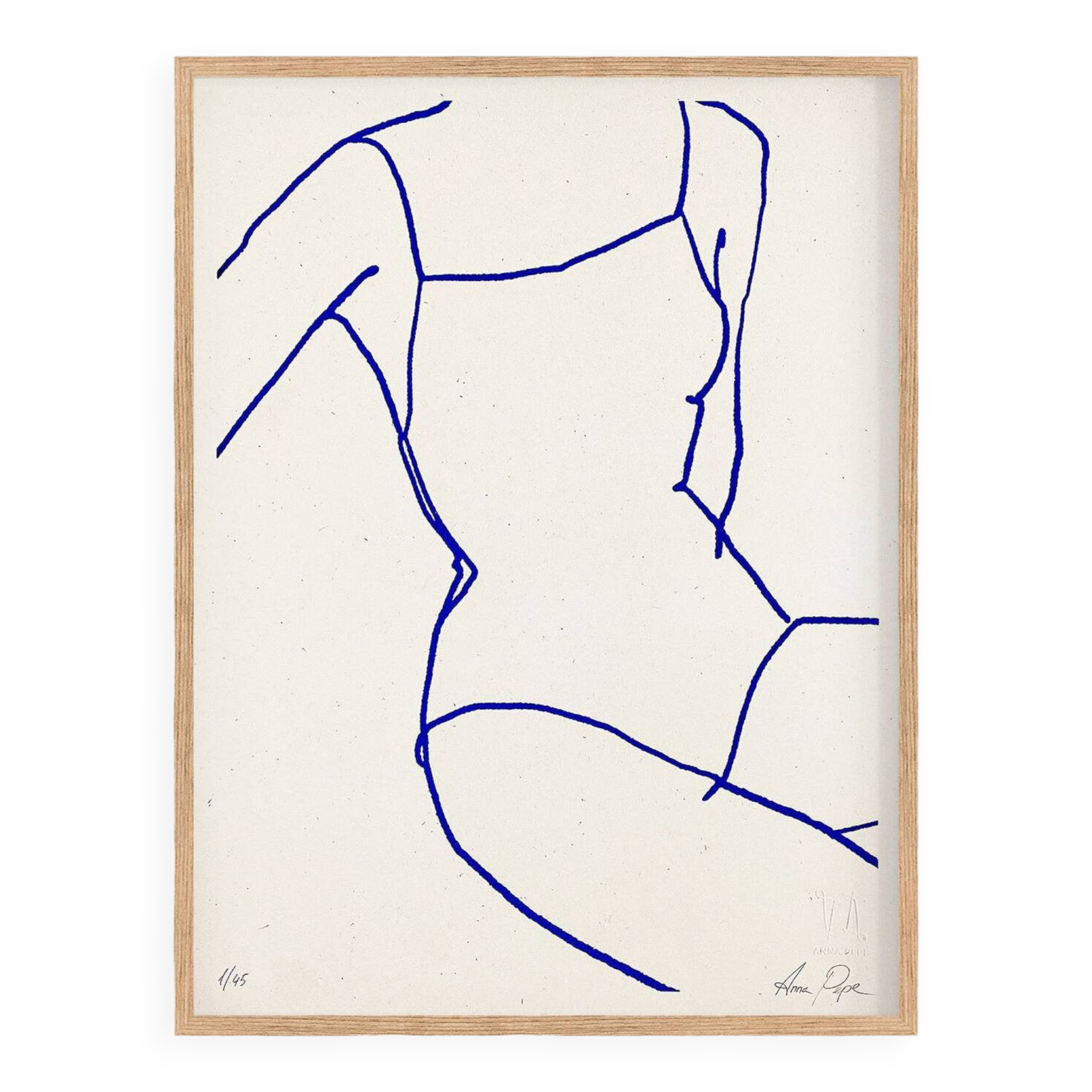 Female Silhouette, Limited Edition Screen Print