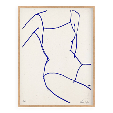 Female Silhouette, Limited Edition Screen Print
