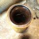 Ceramic vase west germany fat lava