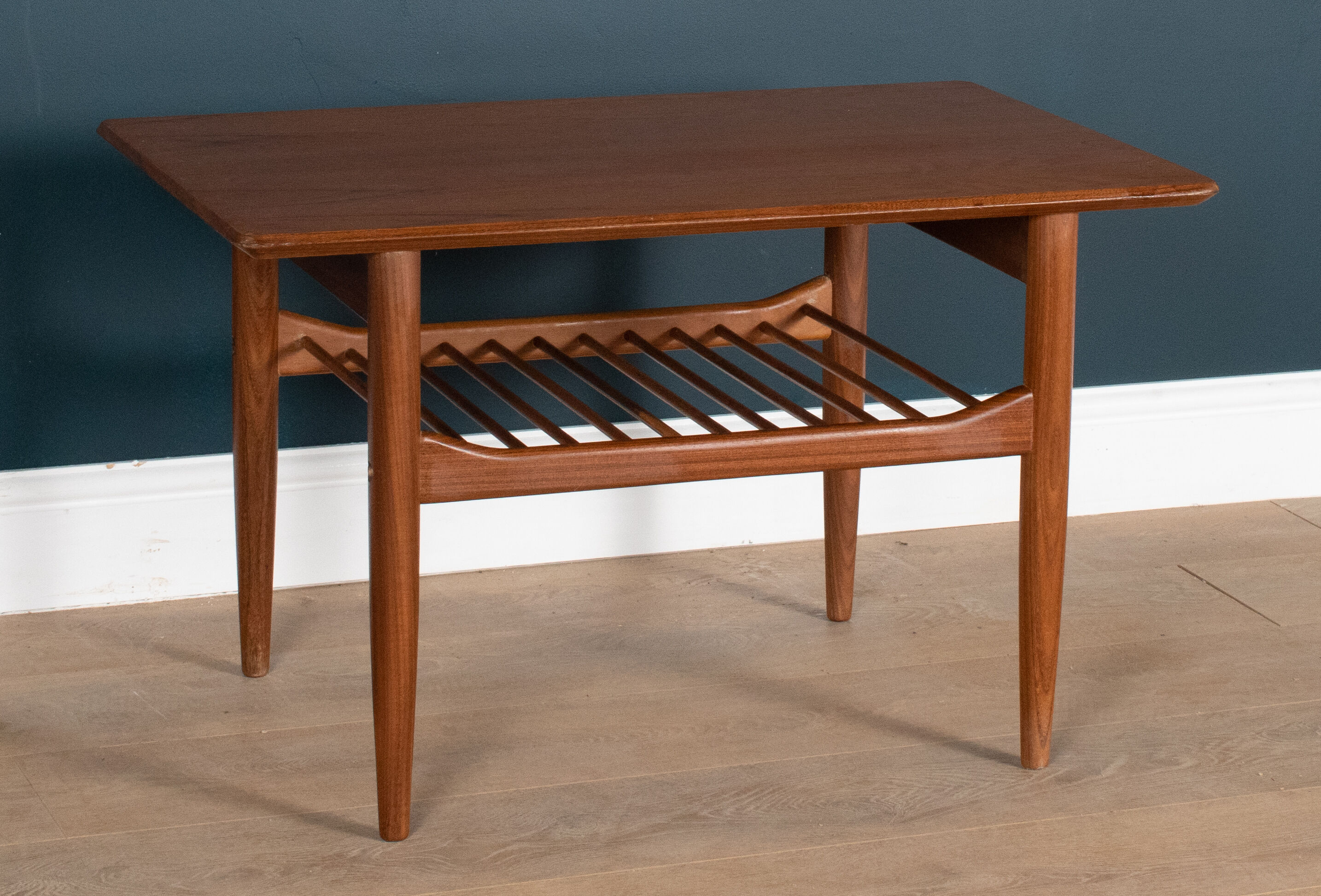 Restored Teak Retro 1960s Lamp Table G Plan By LB Kofod Larsen