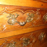 Dresser called "Grave" time Regency of the end of the XVII century in solid cherry