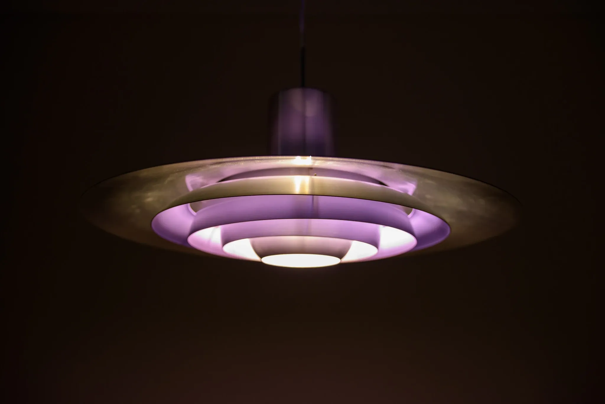 Mid-Century P376 Pendant Lamp by Preben Fabricius & Jørgen Kastholm for Nordisk Solar, Denmark, 1960s