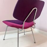 Vermund VL 135 armchair purple pink chrome