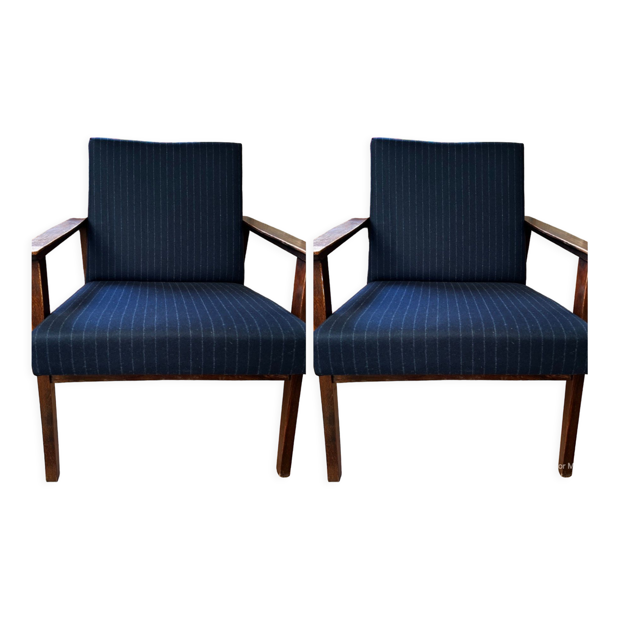 Pair of vintage armchairs