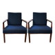 Paire de fauteuils vintage