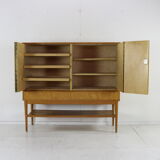 Dutch design birchwood cupboard cabinet for UMS Pastoe by Cees Braakman